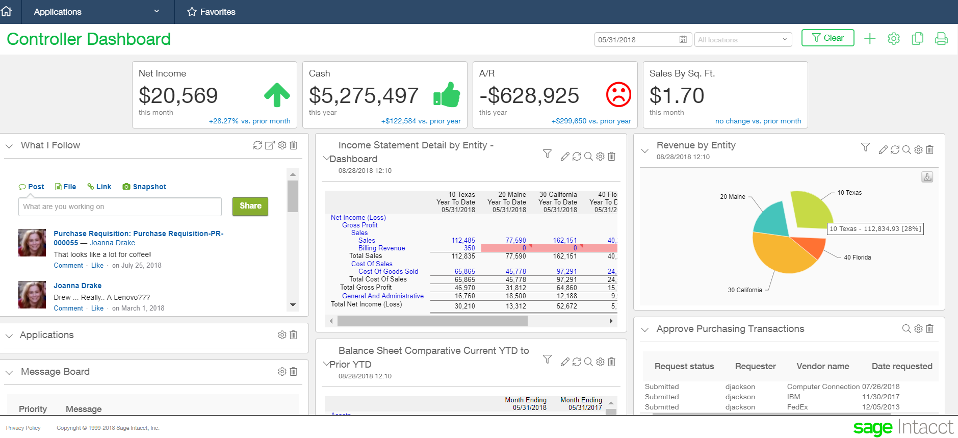 DeRosa Mangold Consulting Sage Intacct Software