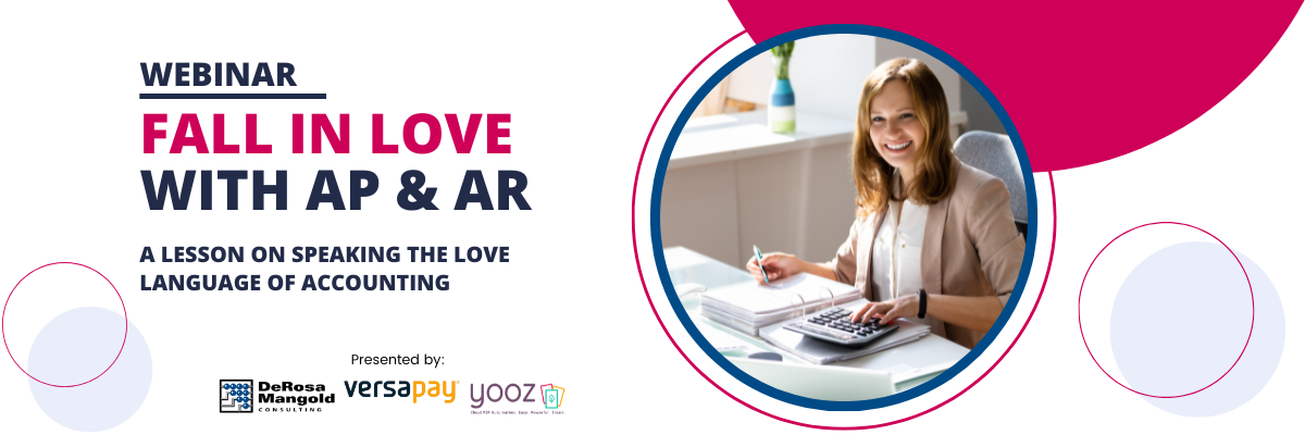 Fall in Love with AP & AR -Landing page header