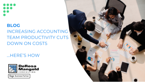 Increasing accounting team productivity cuts down on costs, and here’s how