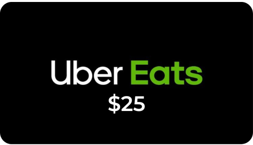 Uber Eats gift card